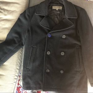 Black peacoat - men’s